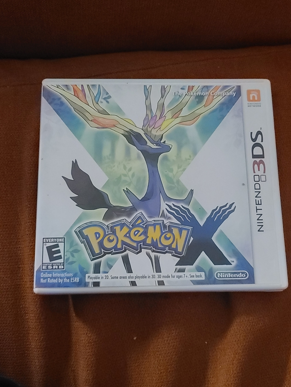 Nintendo Pokémon X  Nintendo 3DS Case And Manual Only, NO Game
